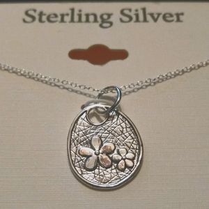 Sterling silver friend necklace